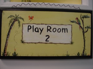 Personalized Play Room Plaque