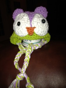 Customized Toddler Owl Hat