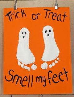 Trick or Treat Craft Idea for Kids